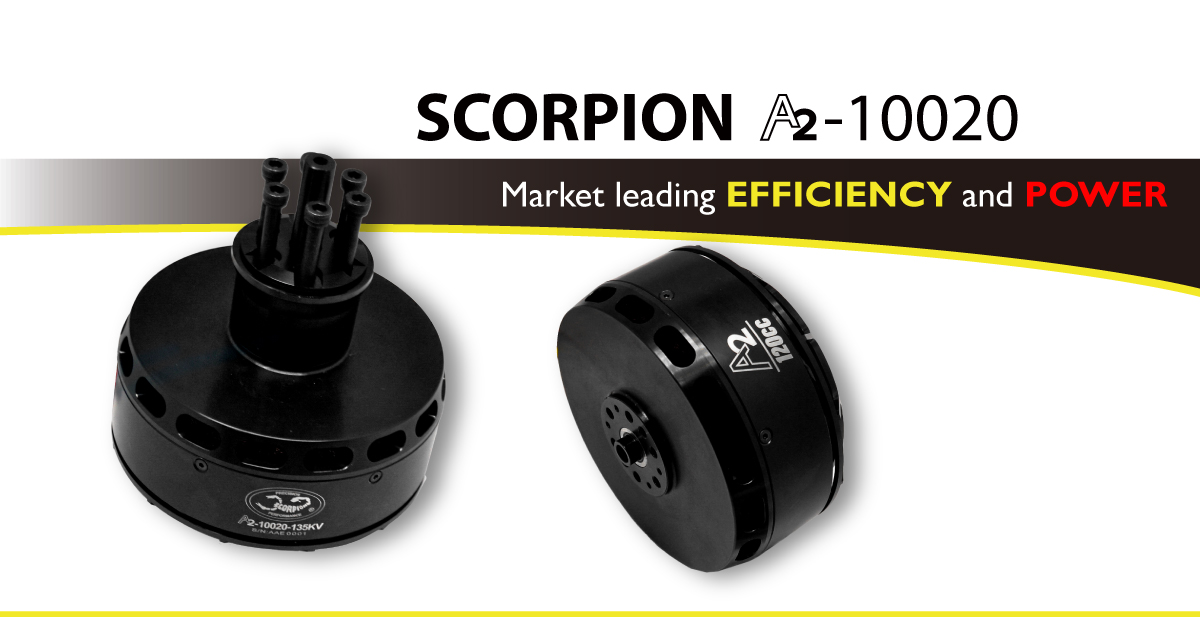 Scorpion A2-10020-135kv features